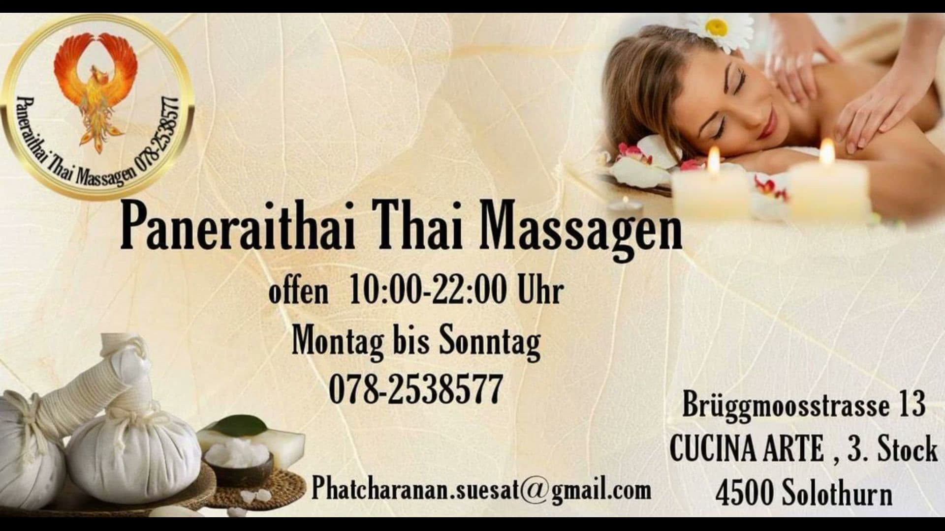 Paneraithai Thai Massage - Solothurn – Thai Massage in Burgdorf