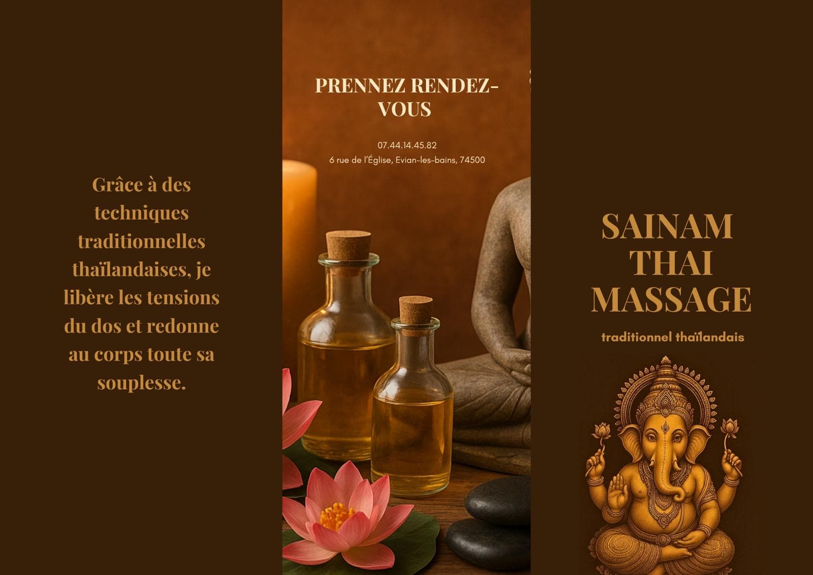 Sainam Thai massage traditionnel – massage thaï in Annecy