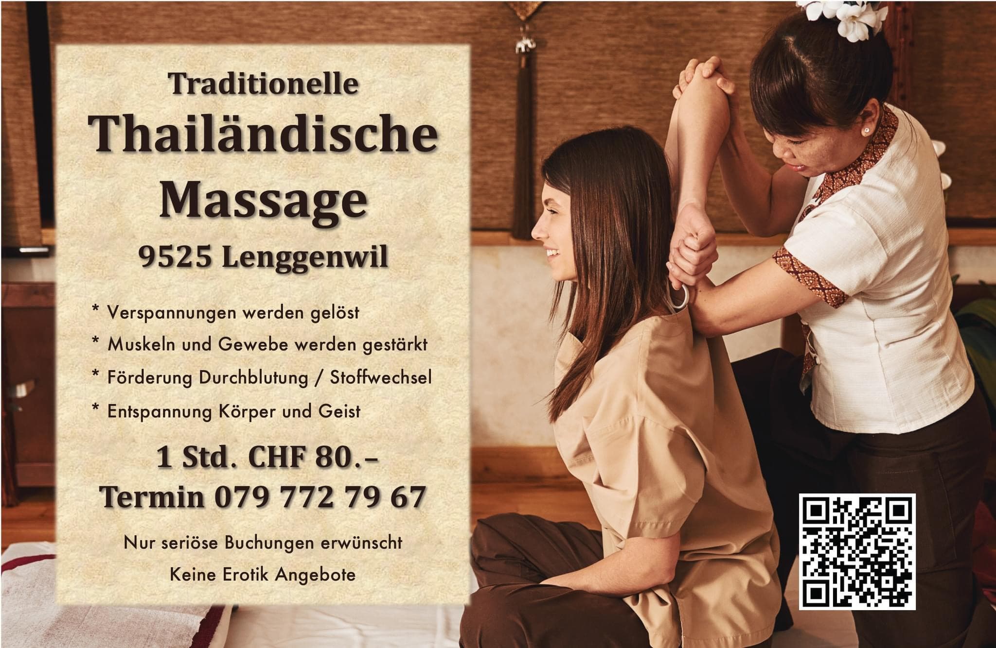 Traditionelle Thailändische Massage Onnuch Jaggi – Thai Massage in Wil