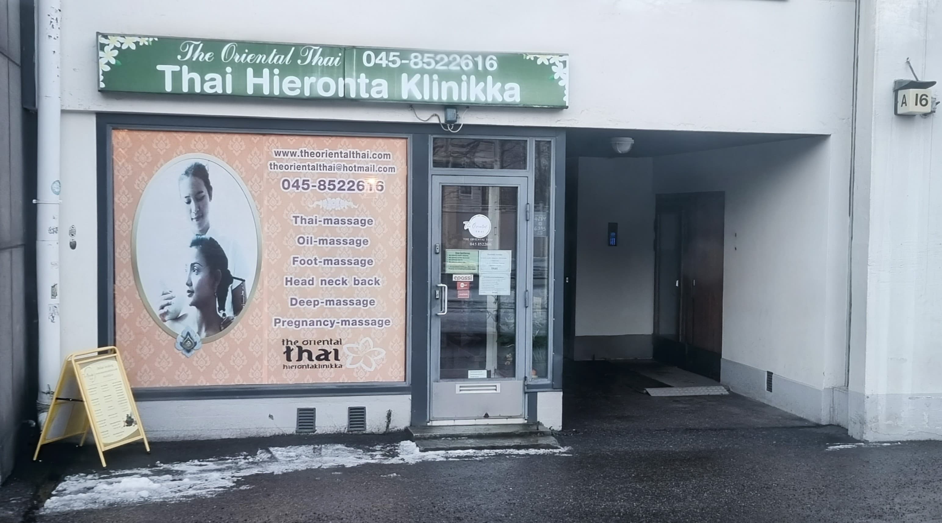 The oriental thai Oy – Thaihieronta in Helsinki