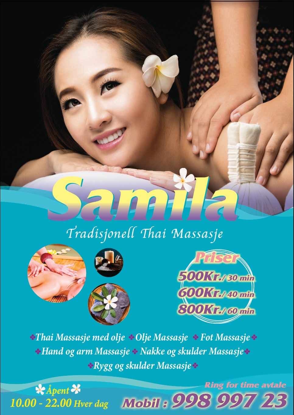 Samila Tradisjonell Thai Massasje – Thaimassasje in Kristiansand
