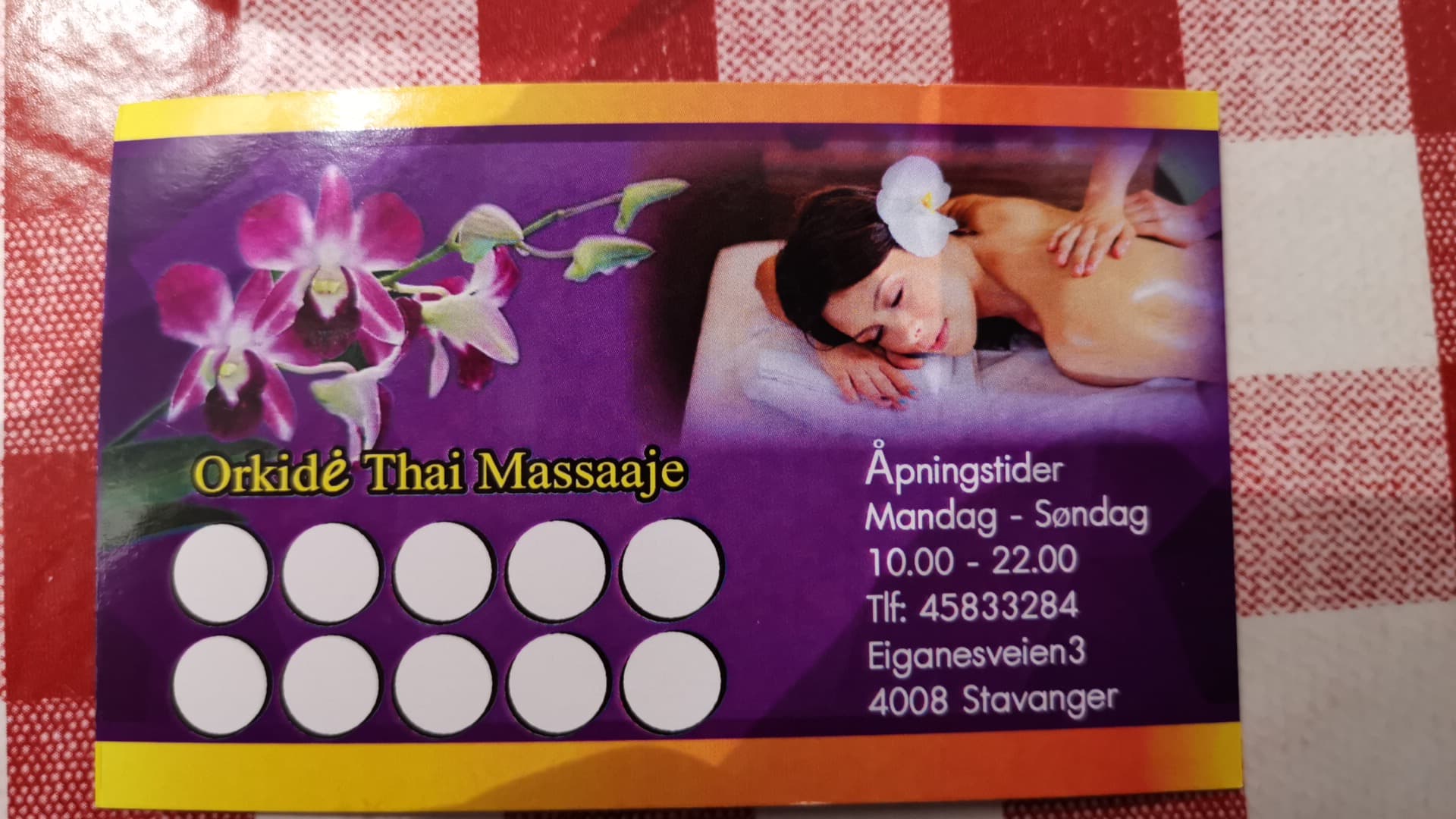Orkide Thai Massasje – Thaimassasje in Stavanger