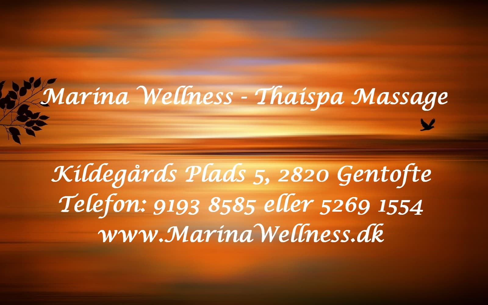 Marina Wellness – Thaimassage in Gentofte