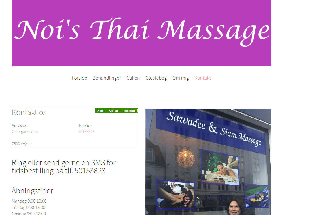 Noi's Thai Massage – Thaimassage in Haderslev