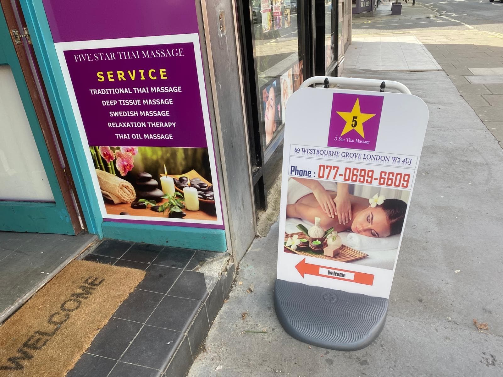 5 stars Thai massage therapy – Thai massage in London