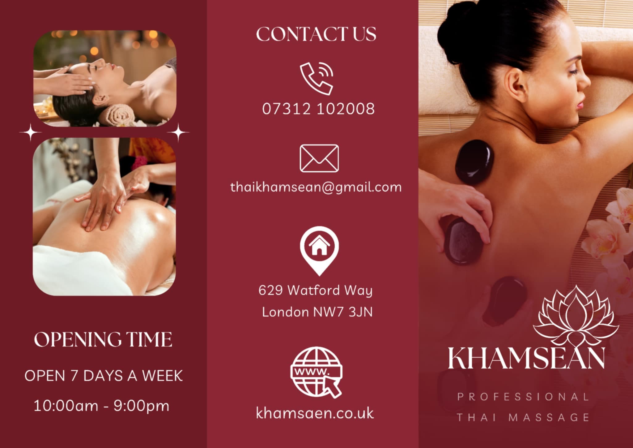 Khamsaen Thai massage – Thai massage in London
