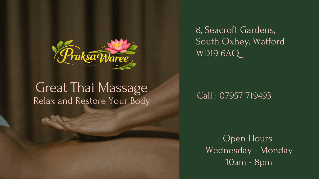 Pruksa Waree Thai Massage & Spa – Thai massage in Brent