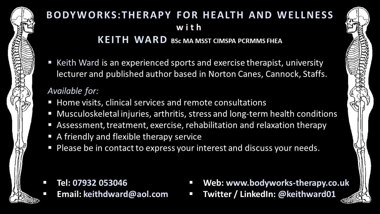Photo 3 of Keith Ward - Bodyworks: Therapy For Health