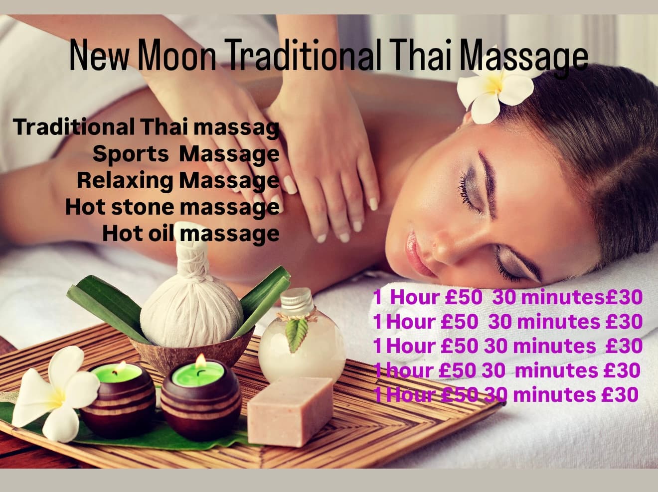 New Moon Traditional Thai Massage – Thai massage in Manchester