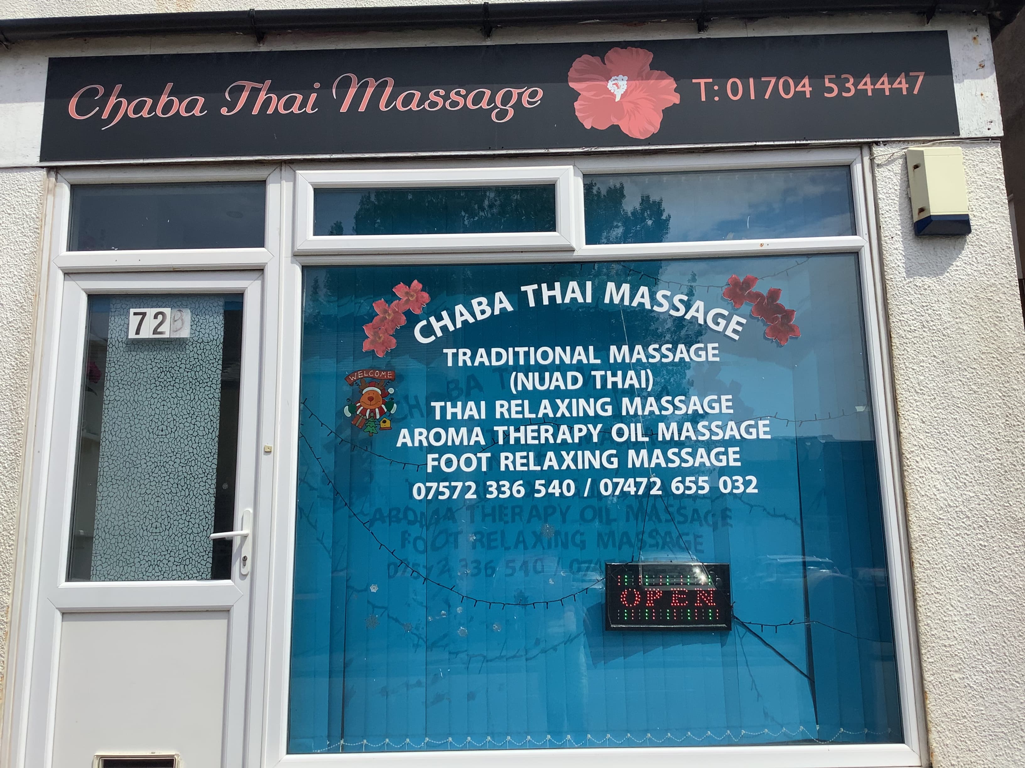 Chaba Thai Massage – Thai massage in Southport