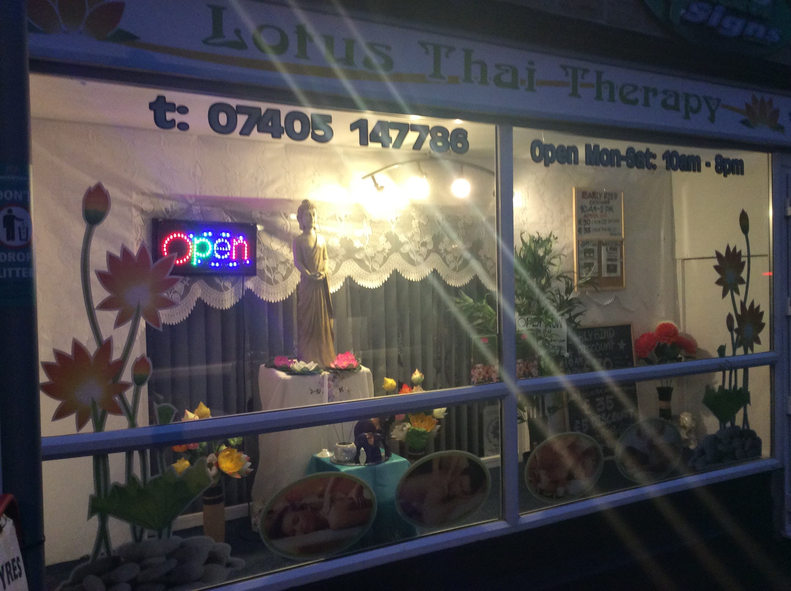 Lotus Thai Therapy and Massage – Thai massage in Barnsley