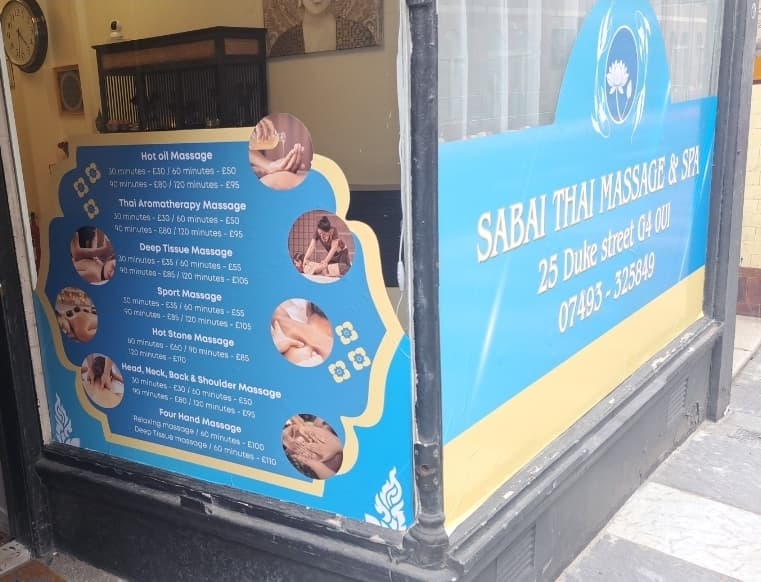 Sabai Thai Massage & Spa – Thai massage in Glasgow