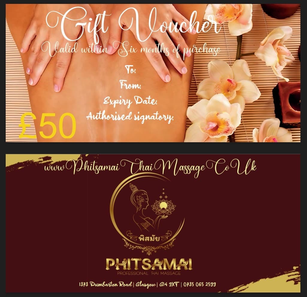 Phitsamai Professional Thai Massage – Thai massage in Glasgow