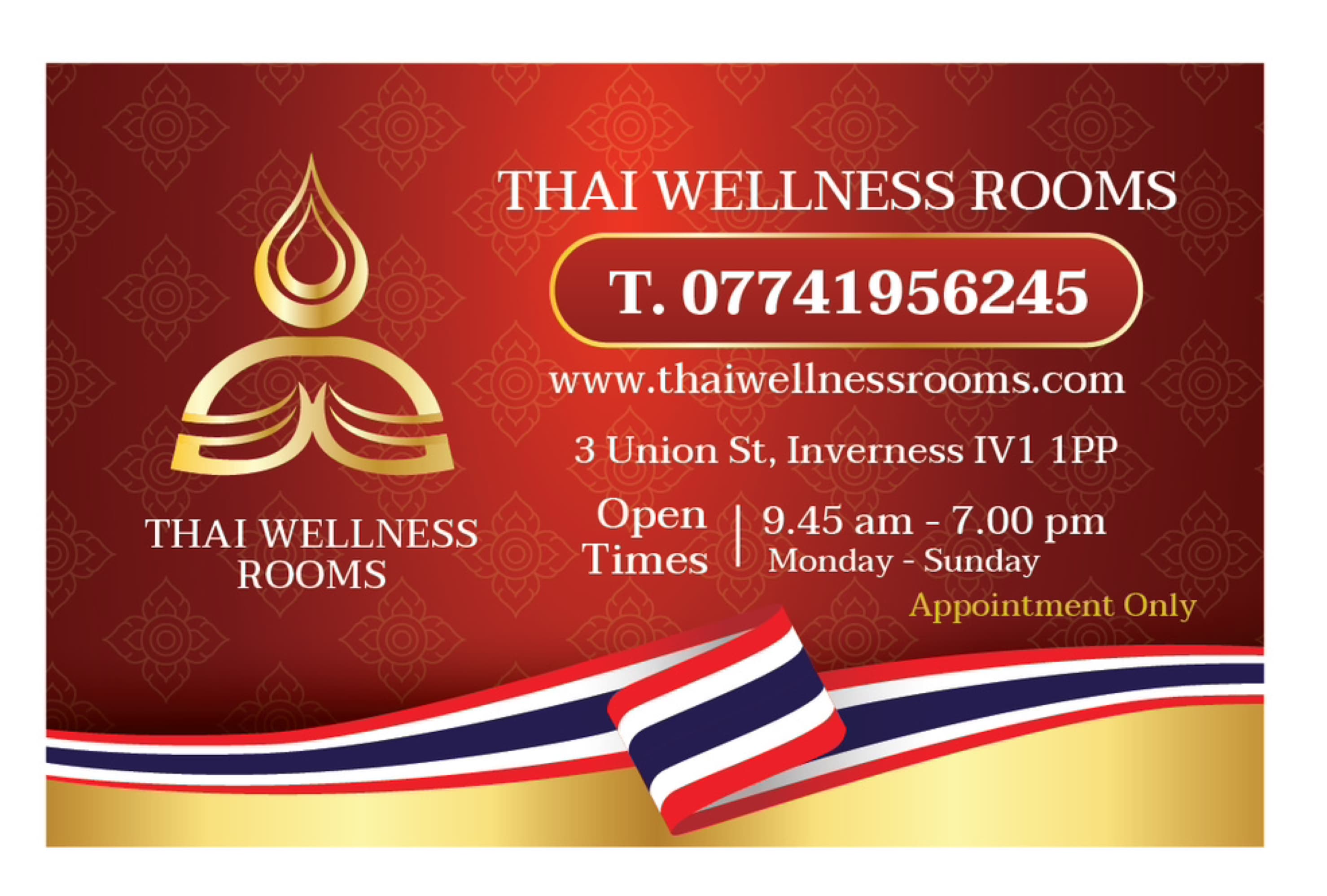 Thai Wellness Rooms – Thai massage in Inverness