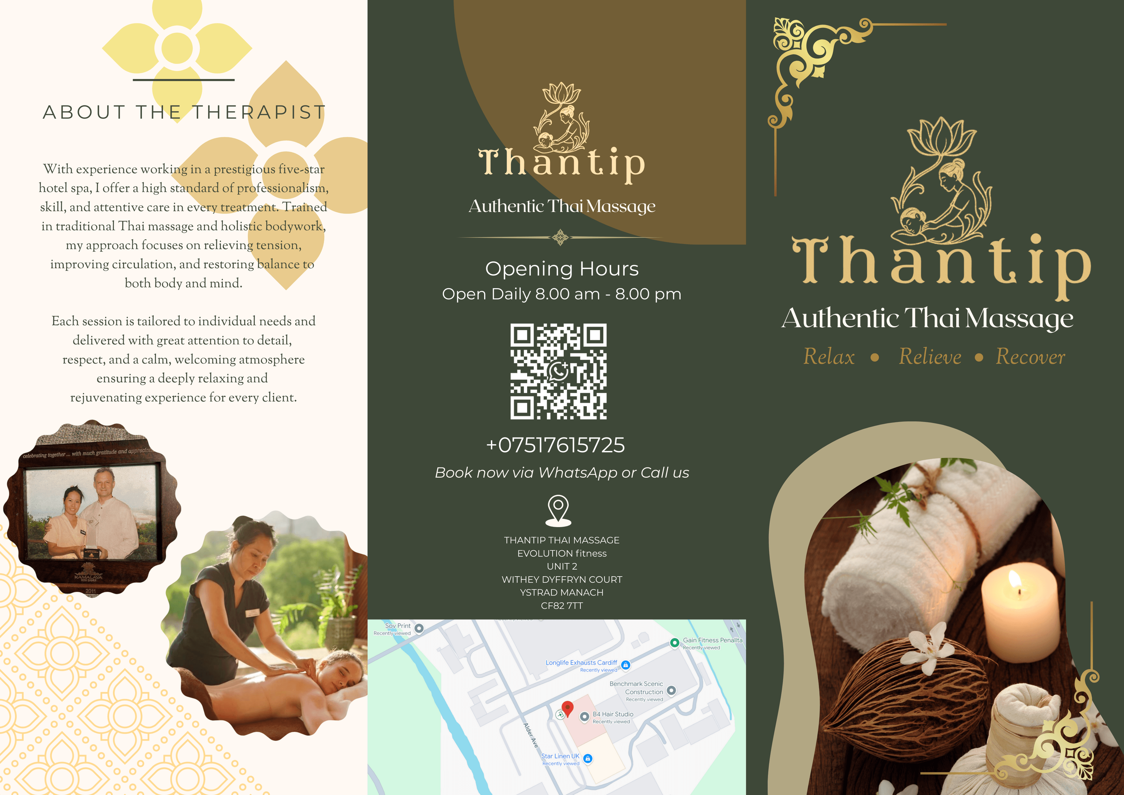 Thantip Thai Massage – Thai massage in Newport