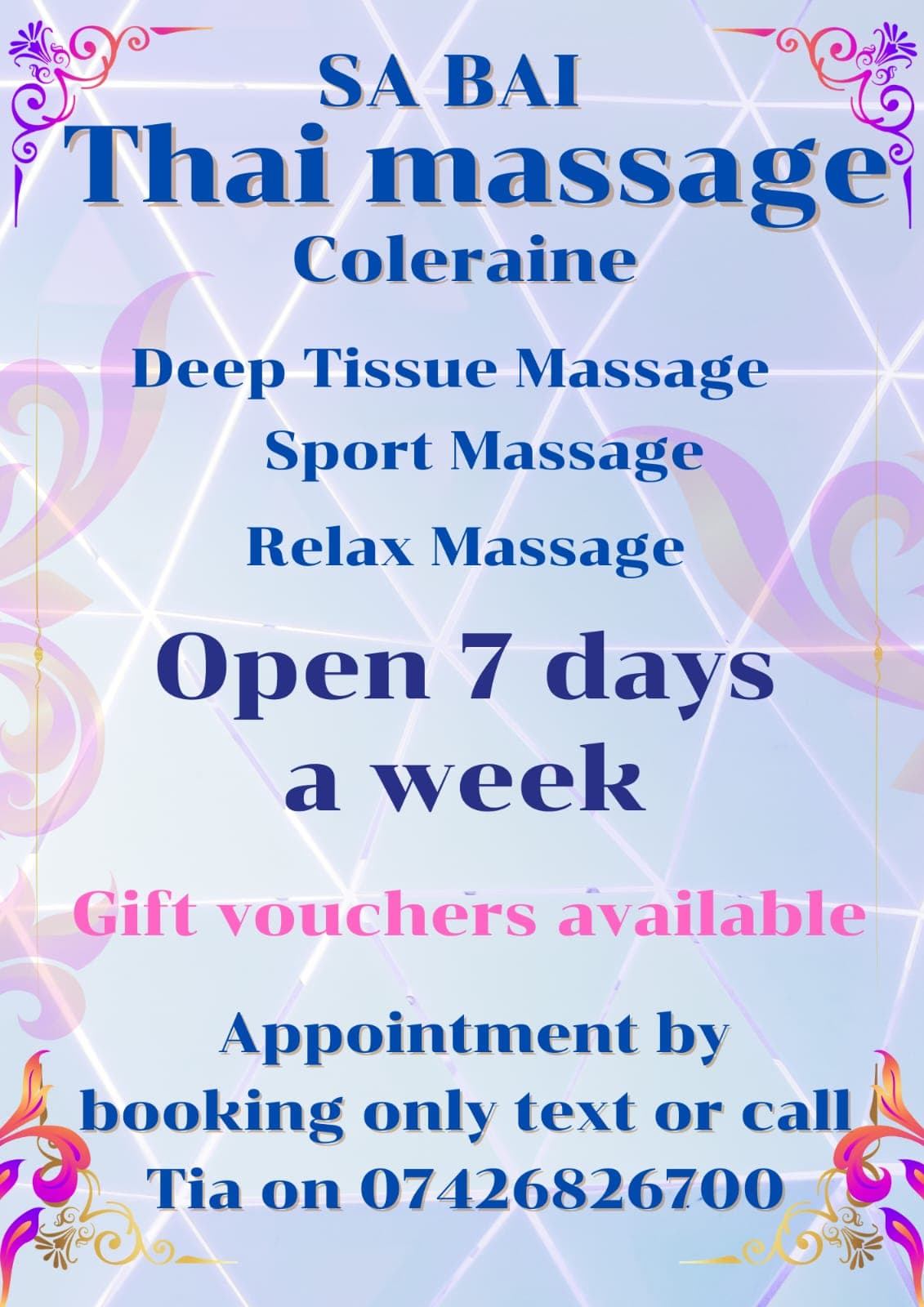 Photo 3 of SA BAI Thai Massage Coleraine