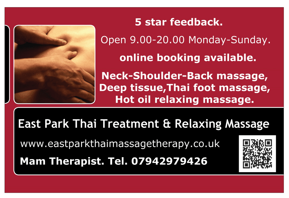 East Park Thai Massage Therapy – Thai massage in Northampton
