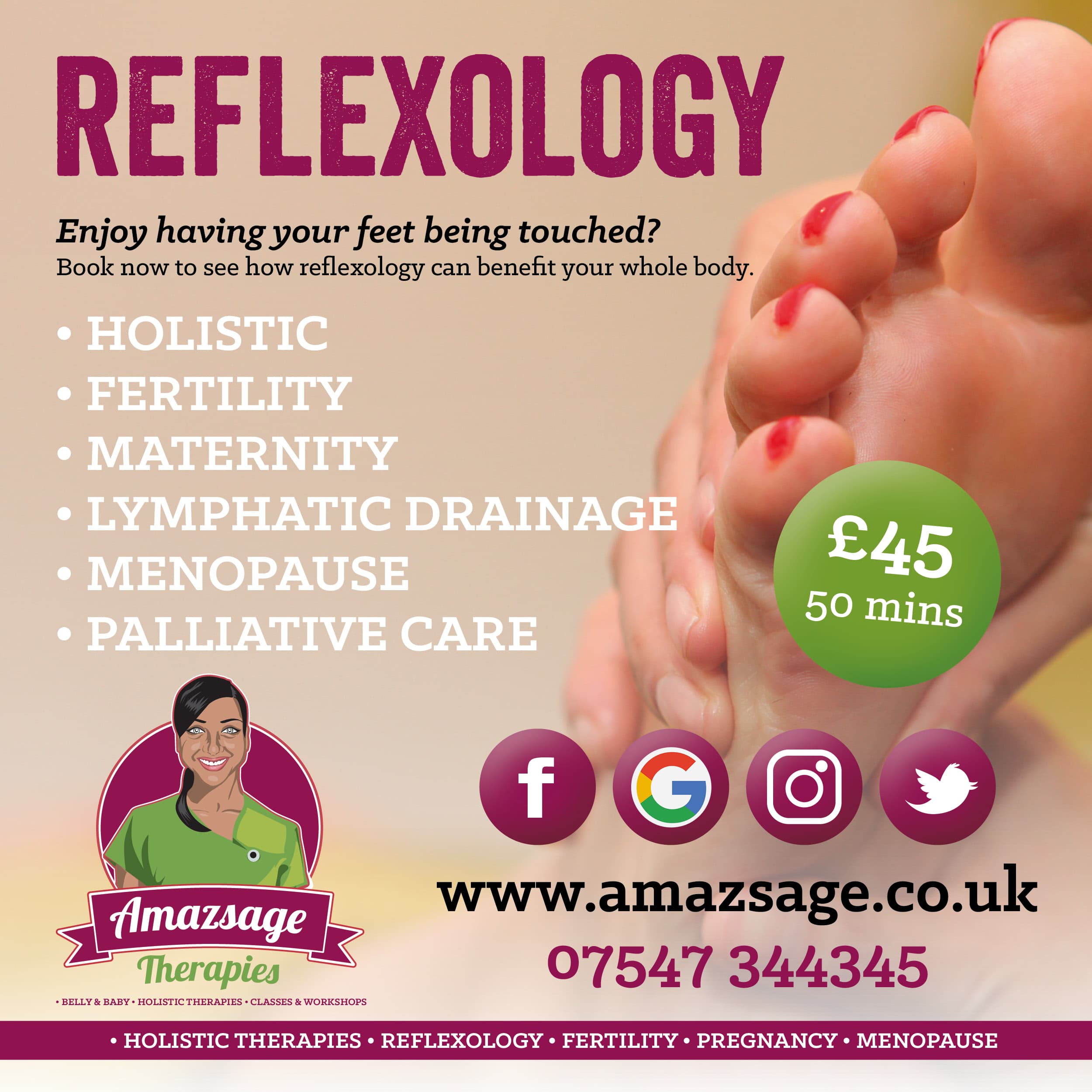 Amazsage Therapies – Thai massage in Leicester