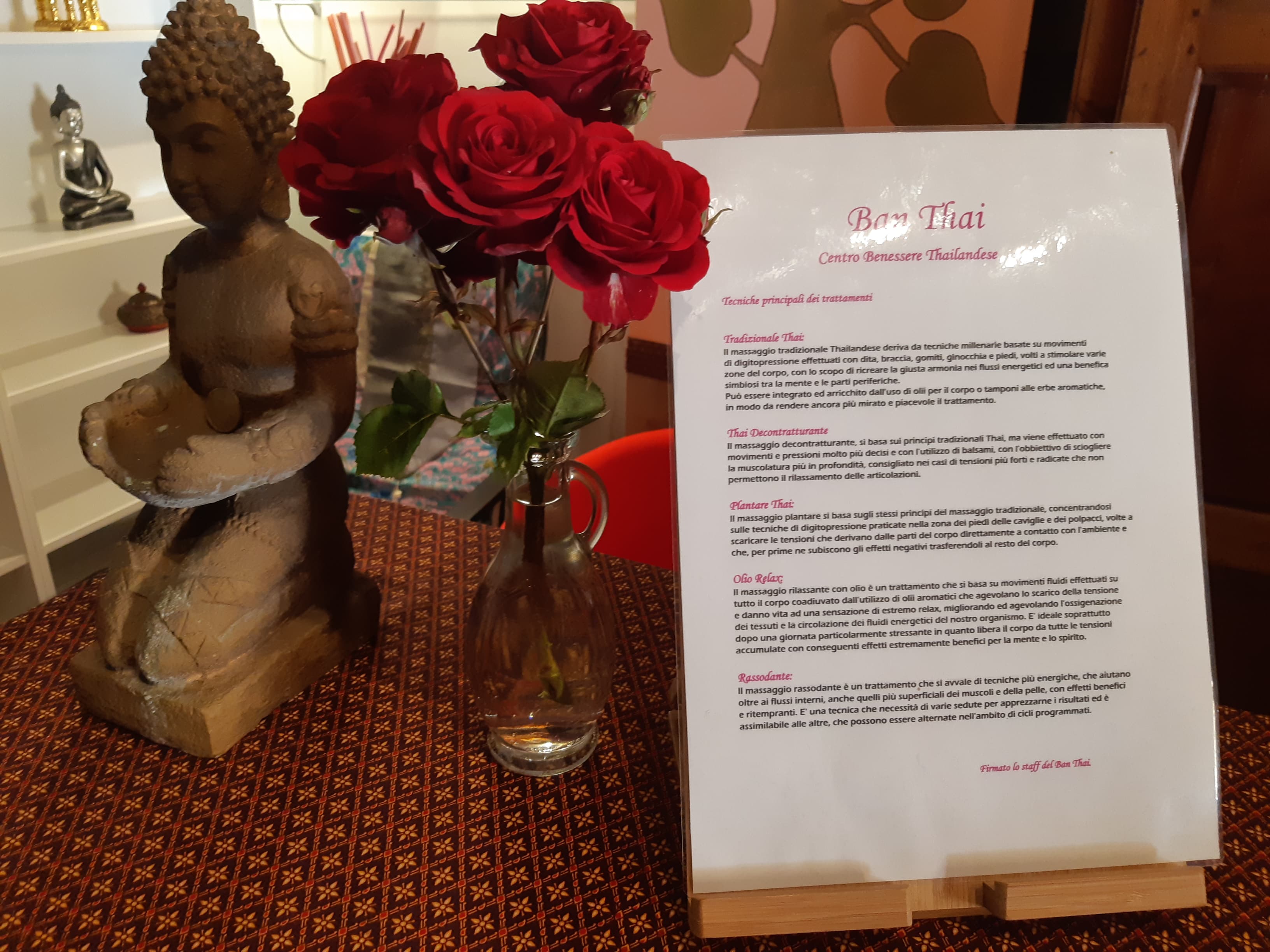 Ban Thai – massaggio thai in Pisa
