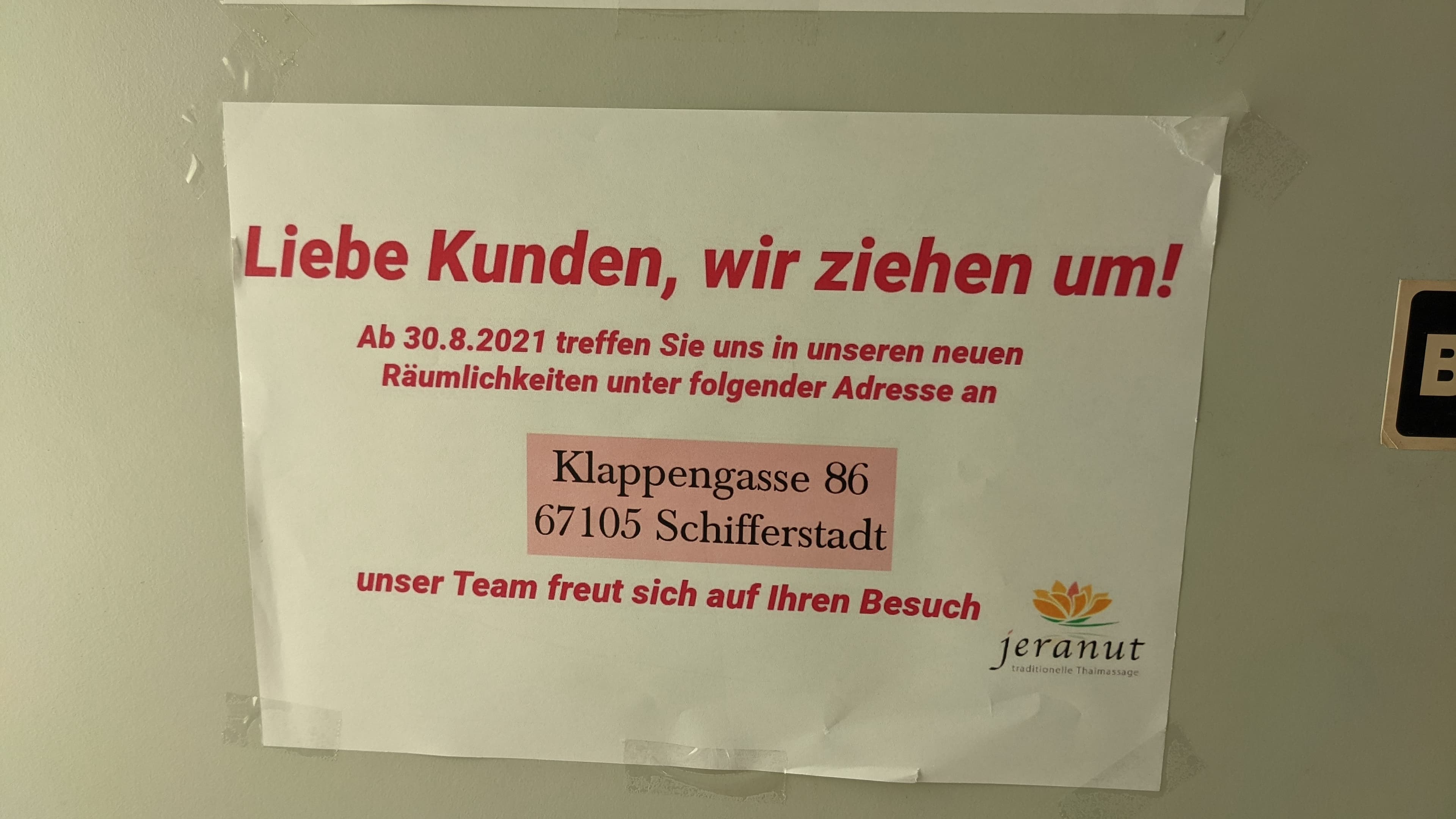 Jeranut - Traditionelle Thaimassage in Schifferstadt – Thai Massage in Mutterstadt