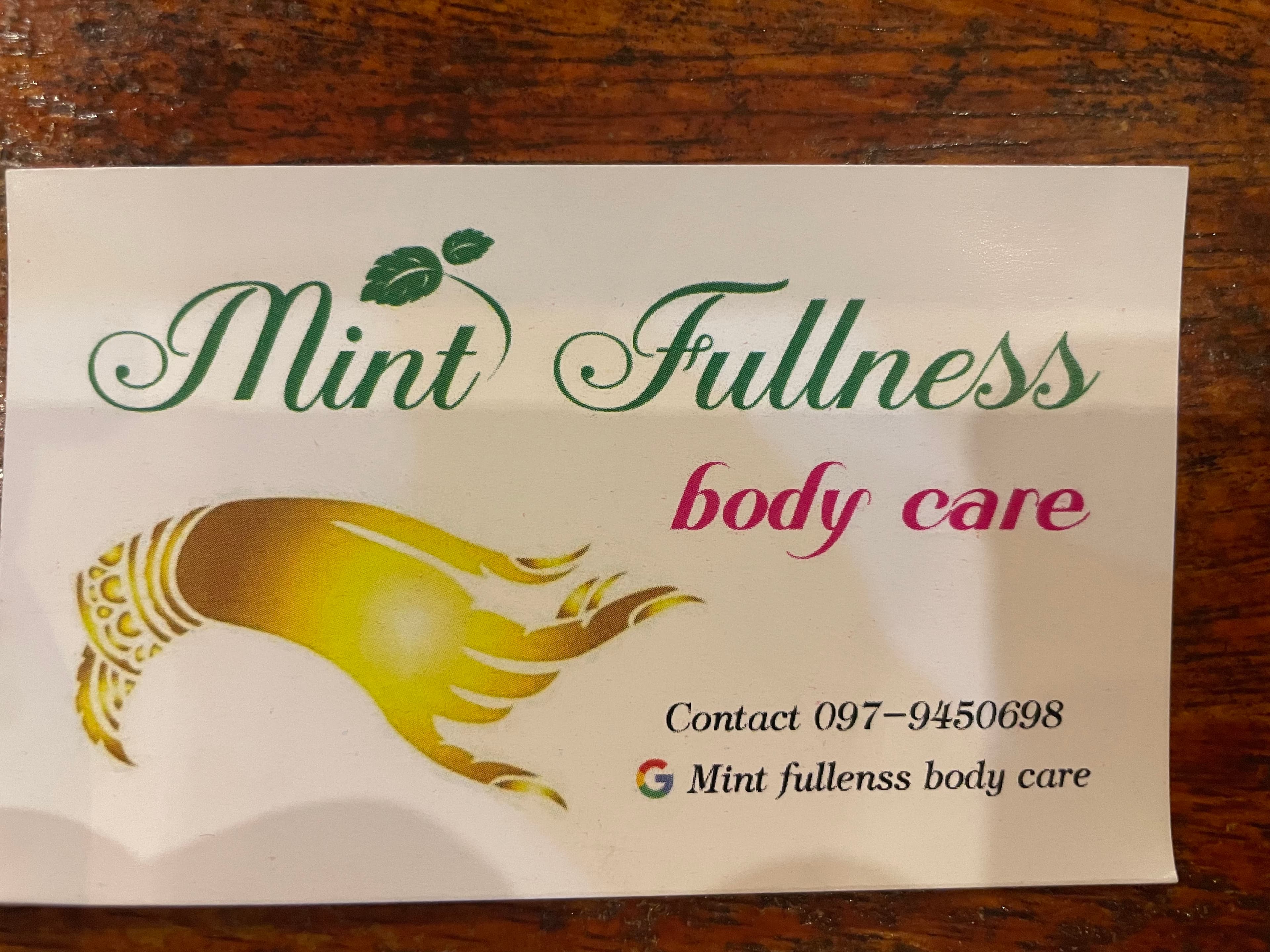 Photo 3 of Mint fullness body care