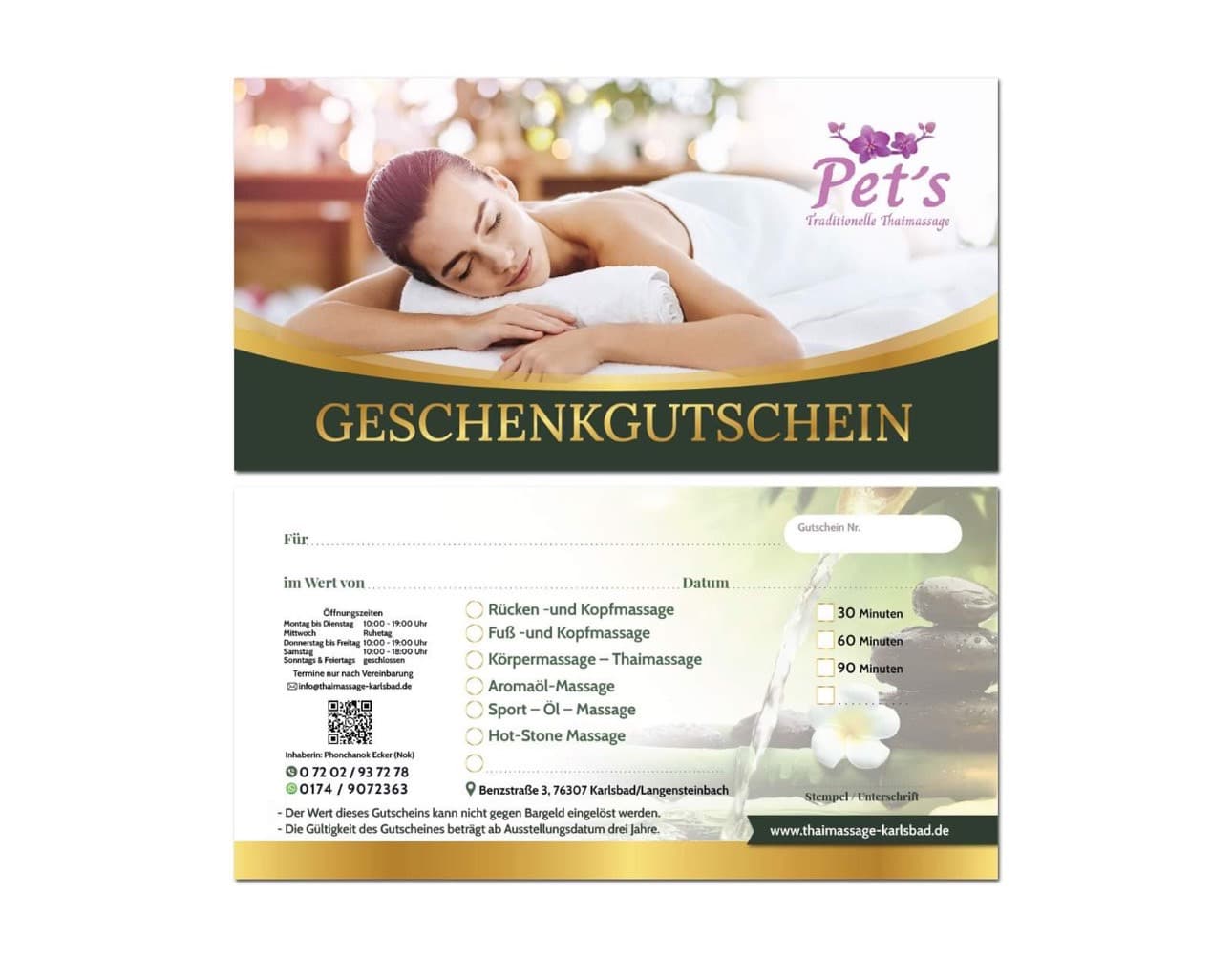 Foto 2 von Pet´s Thaimassage