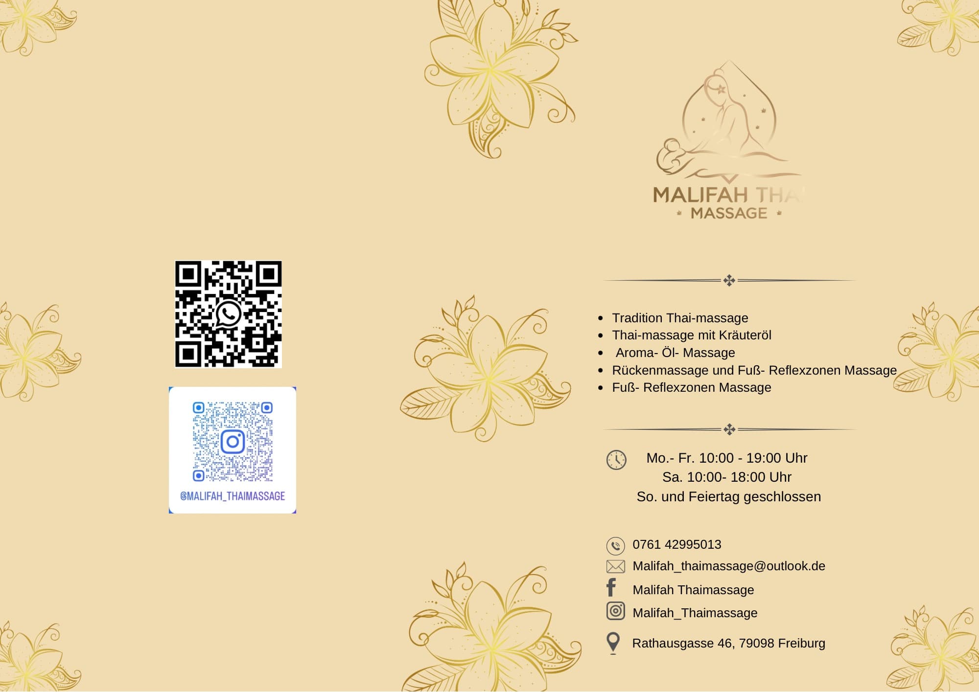 Malifah Thai-Massage – Thai Massage in Freiburg im Breisgau