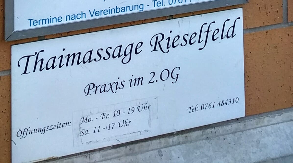 Leelawadee Thaimassage - Rieselfeld Freiburg – Thai Massage in Freiburg im Breisgau