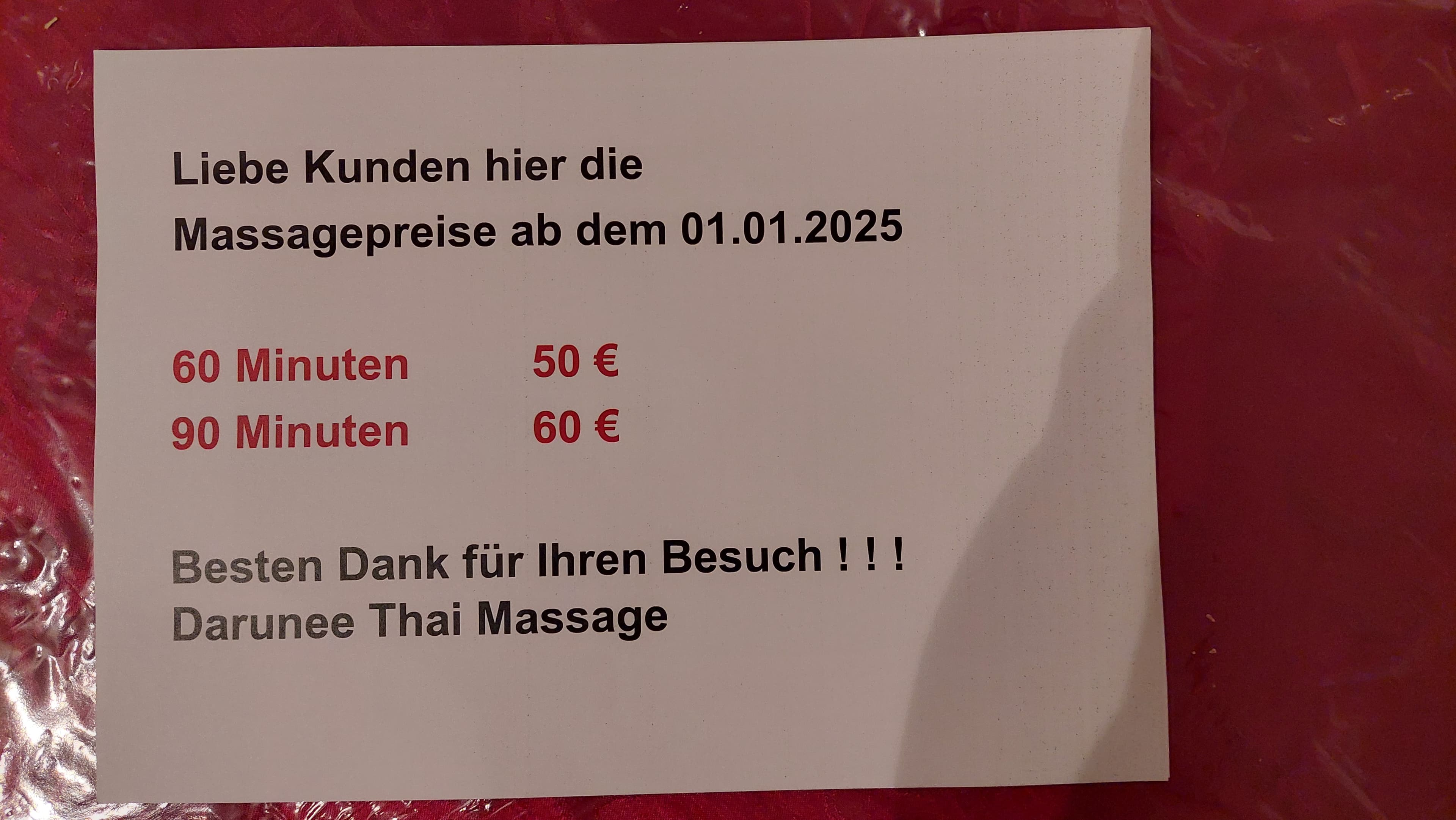 Darunee Thai Wellness Massage – Thai Massage in Freiburg im Breisgau