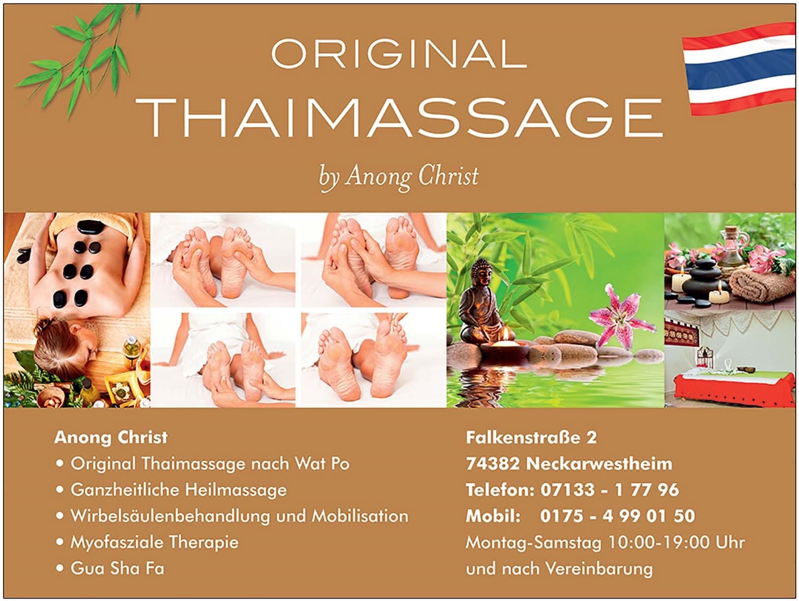 Original Thaimassage – Thai Massage in Heilbronn
