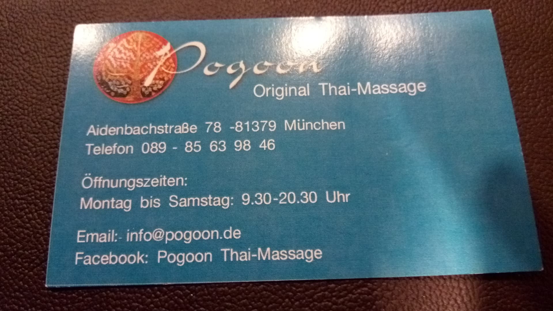 Pogoon Thai Massage – Thai Massage in München