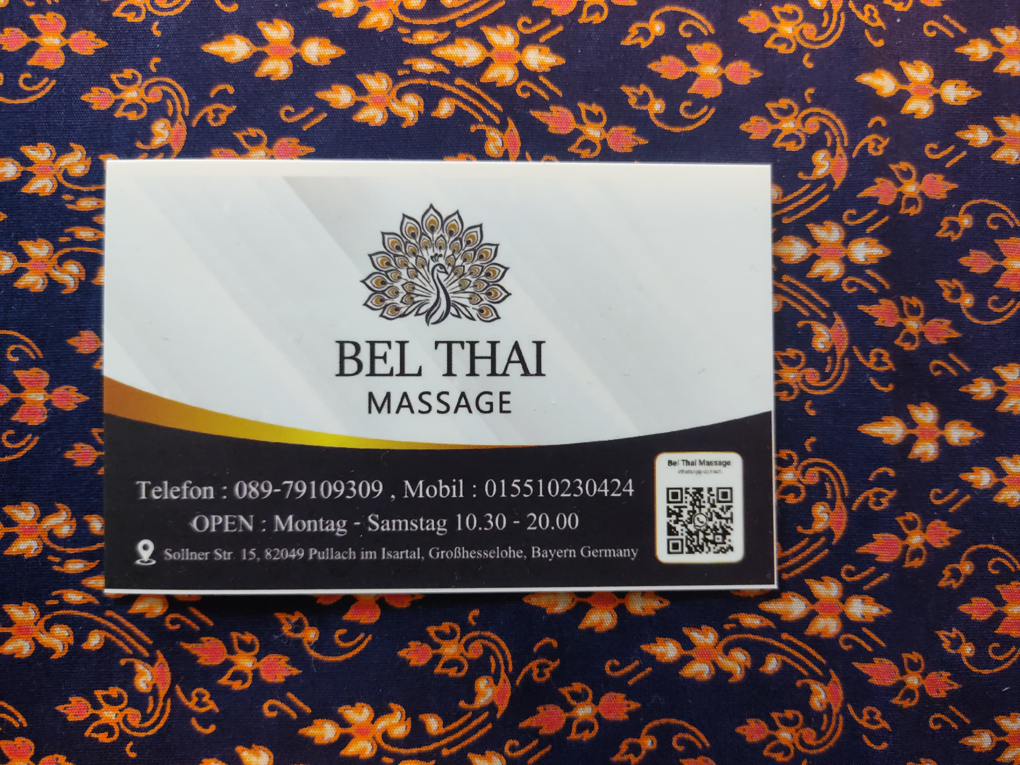 Bel Thai Massage – Thai Massage in München