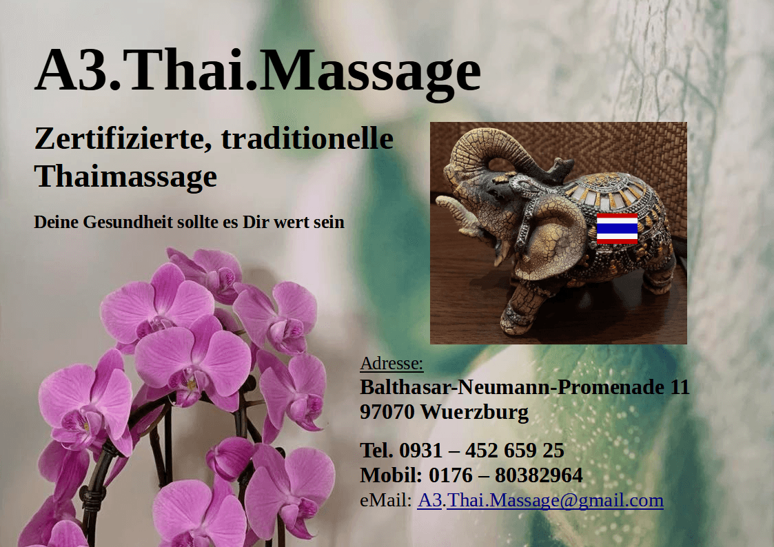 A3.Thai.Massage – Thai Massage in Würzburg