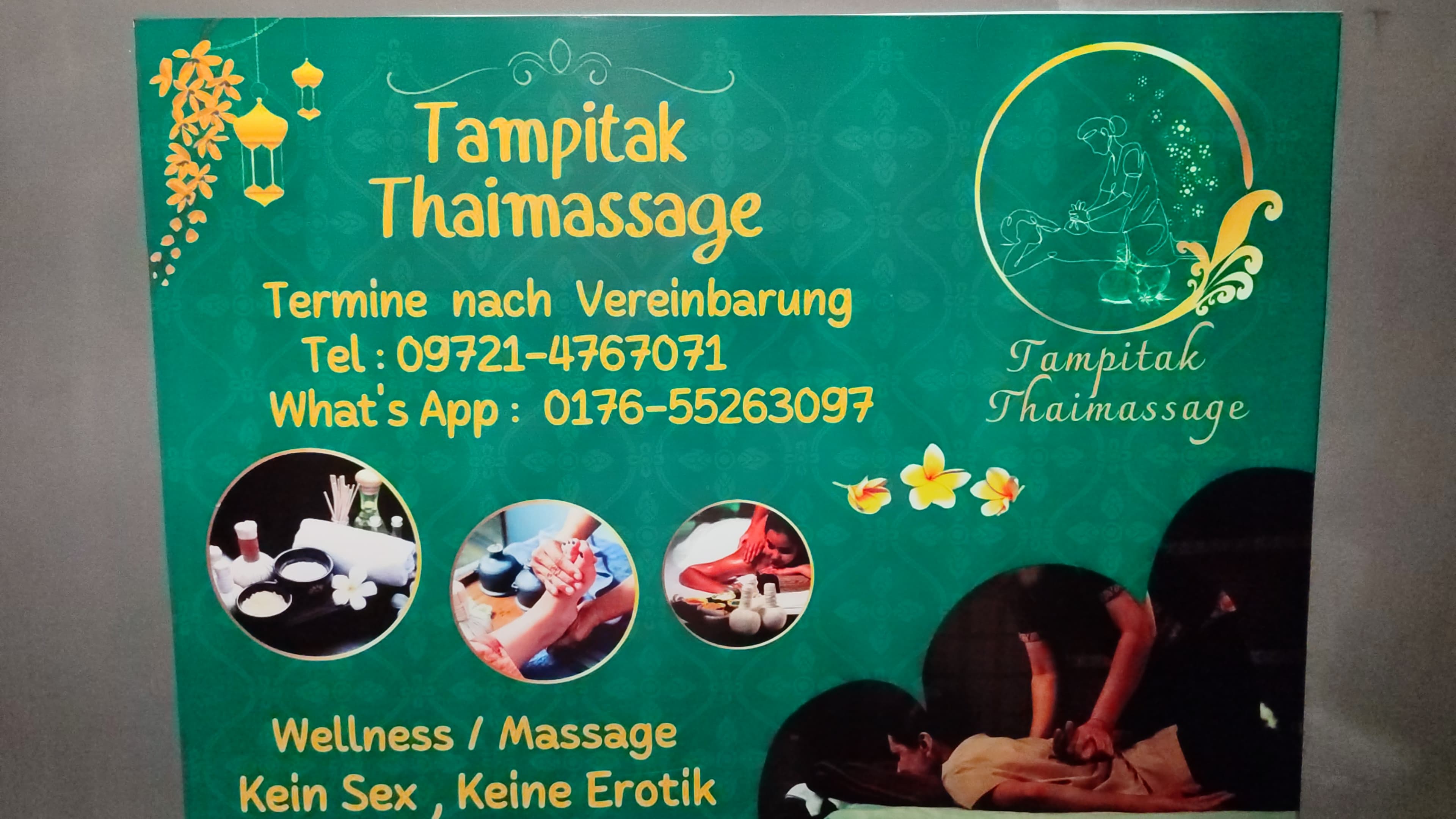 Tampitak Thaimassage – Thai Massage in Volkach