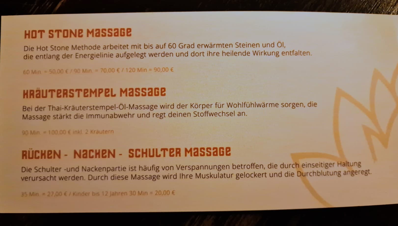 Mai Thai Massage – Thai Massage in Regensburg