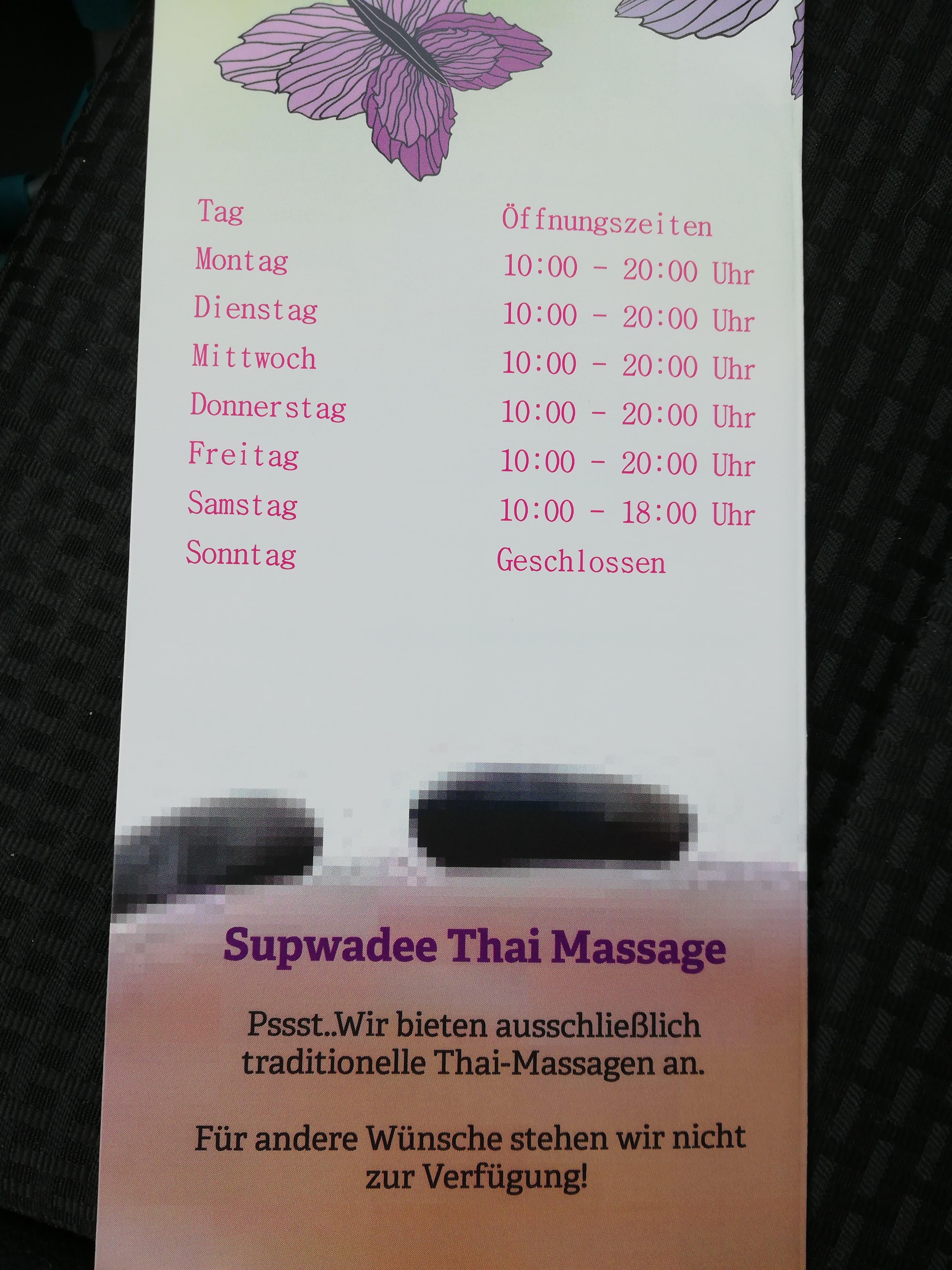 Supwadee Traditionelle Thai Massage – Thai Massage in Bischofsgrün
