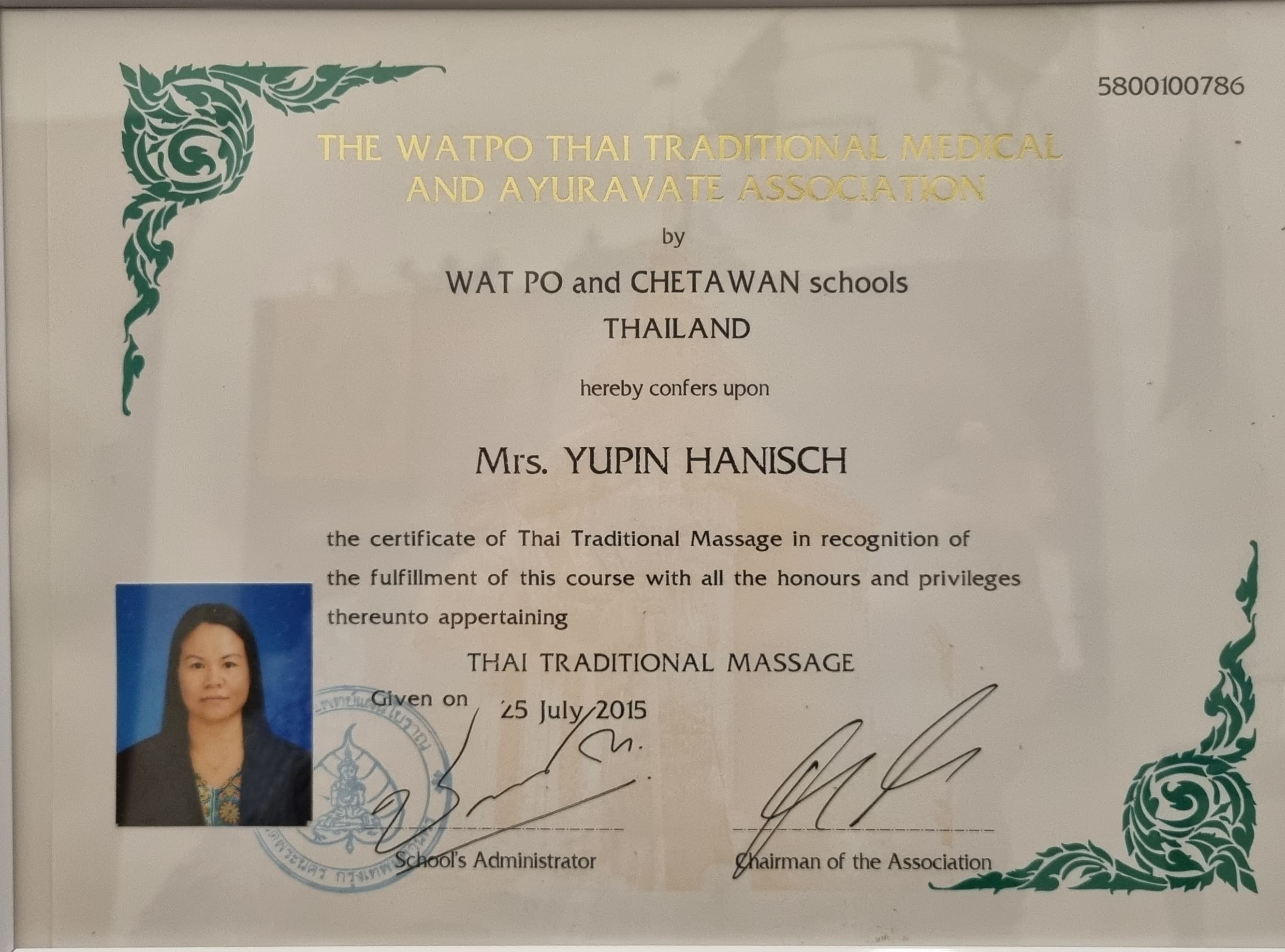 Foto 2 von Traditionelle Thaimassage Yupin Hanisch