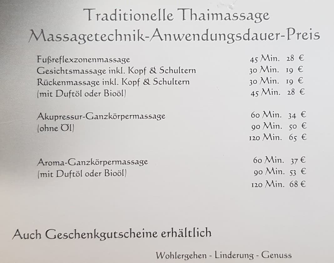 Foto 3 von Bow's traditionelle Thaimassage