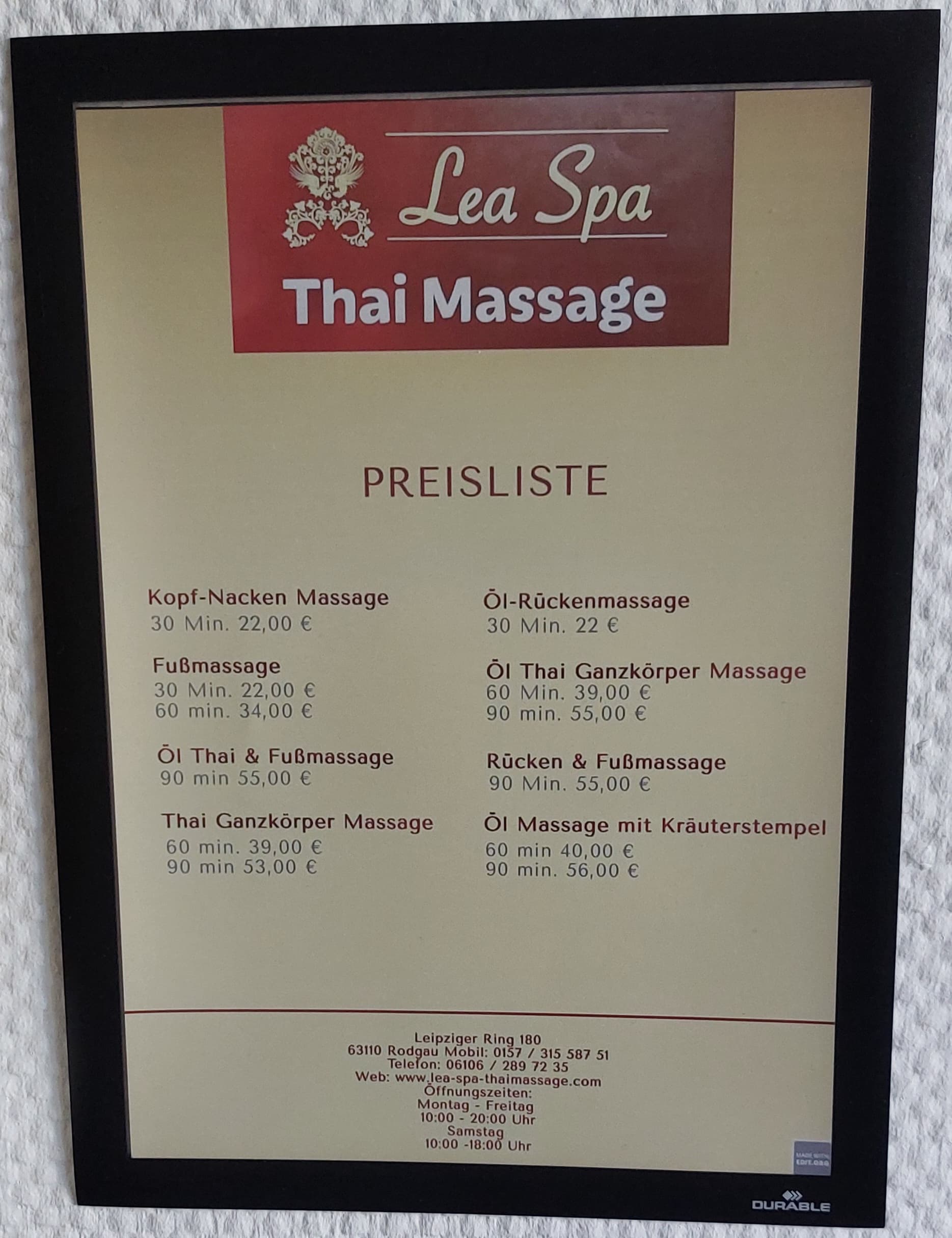 Foto 3 von Lea Spa Thaimassage