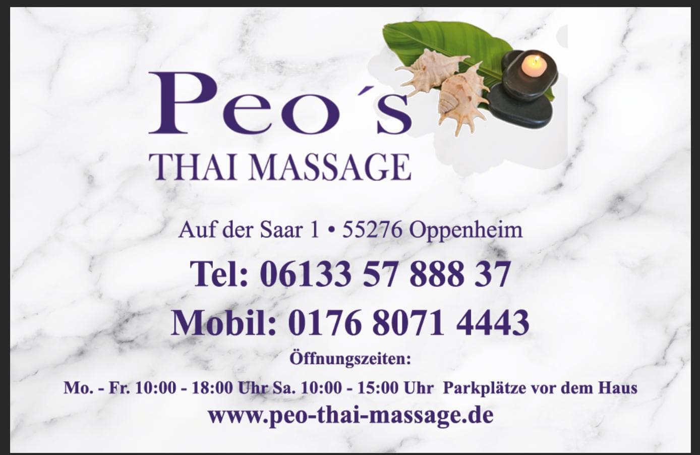 Peo's Thai Massage – Thai Massage in Rüsselsheim am Main