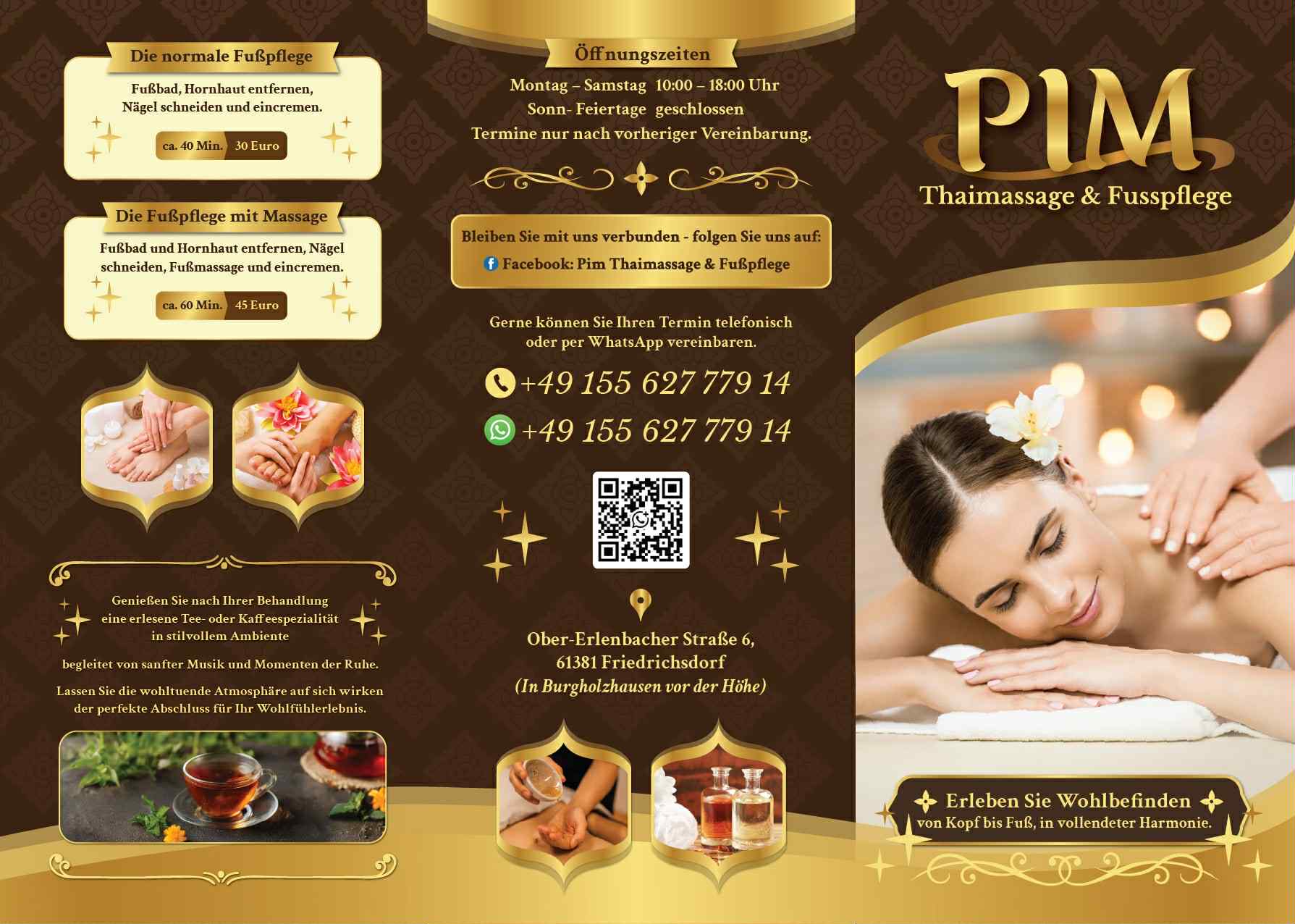 Pim Thaimassage&Fußpflege – Thai Massage in Bad Homburg vor der Höhe
