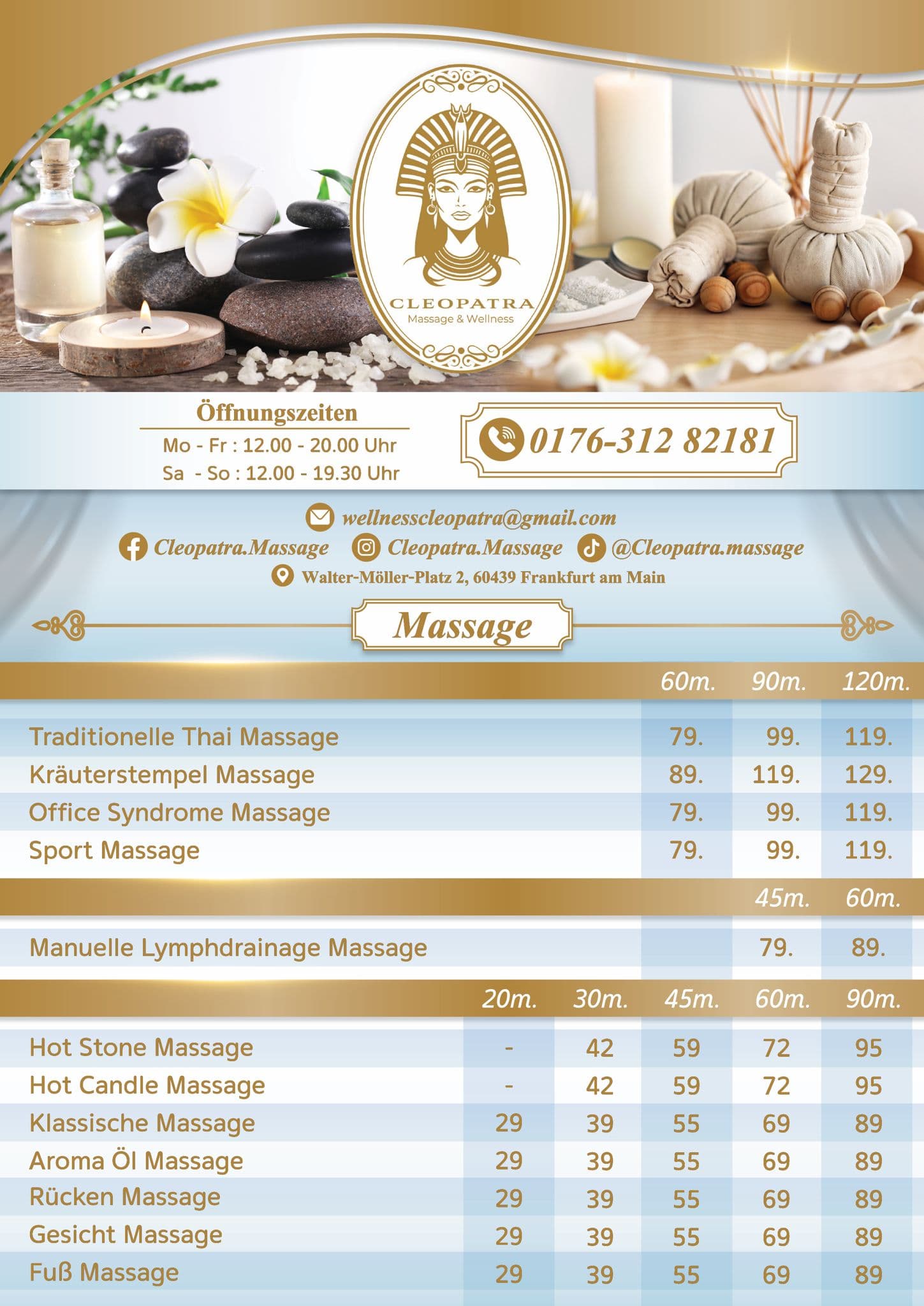 Foto 3 von Cleopatra Massage & Wellness