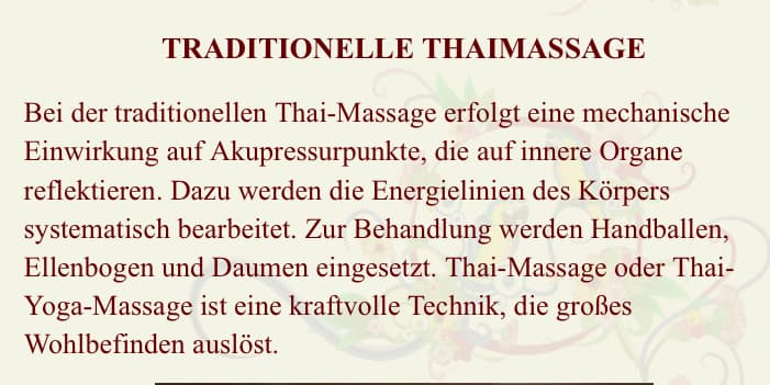 Foto 3 von Nuadwell Original Thai Massage