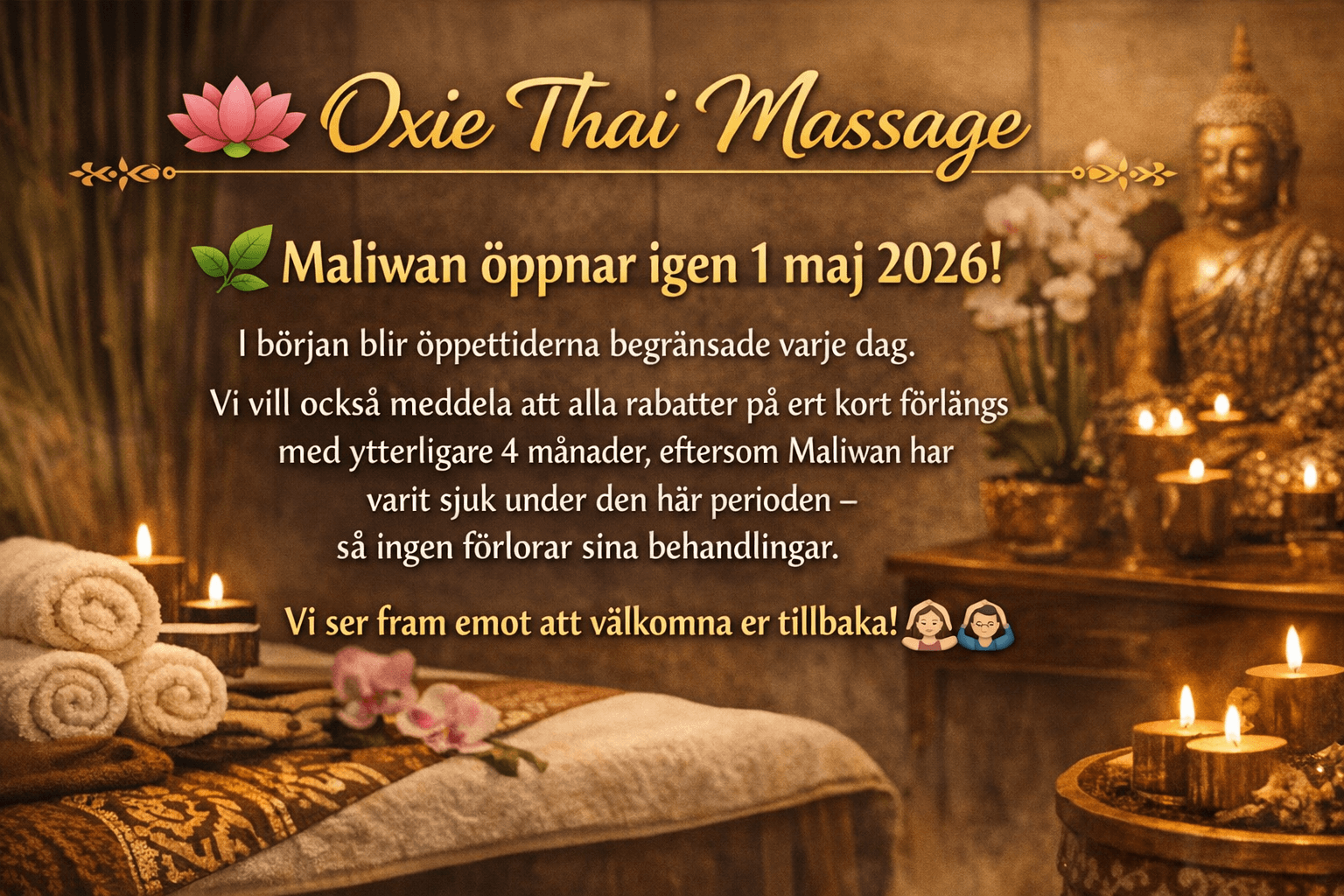 Oxie Thai Massage – Thaimassage in Malmö