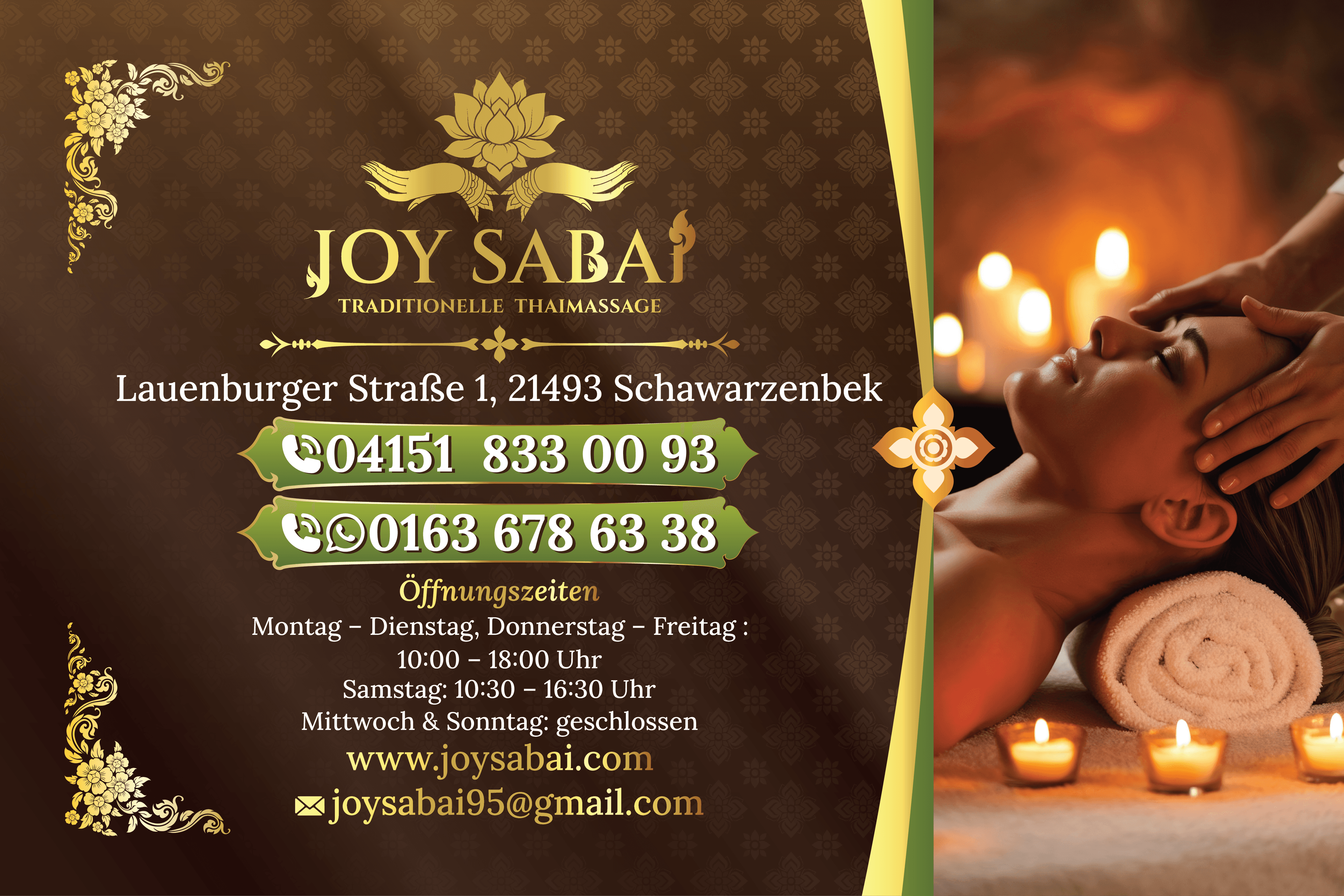 Foto 2 von Joy Sabai Traditionelle Thaimassage