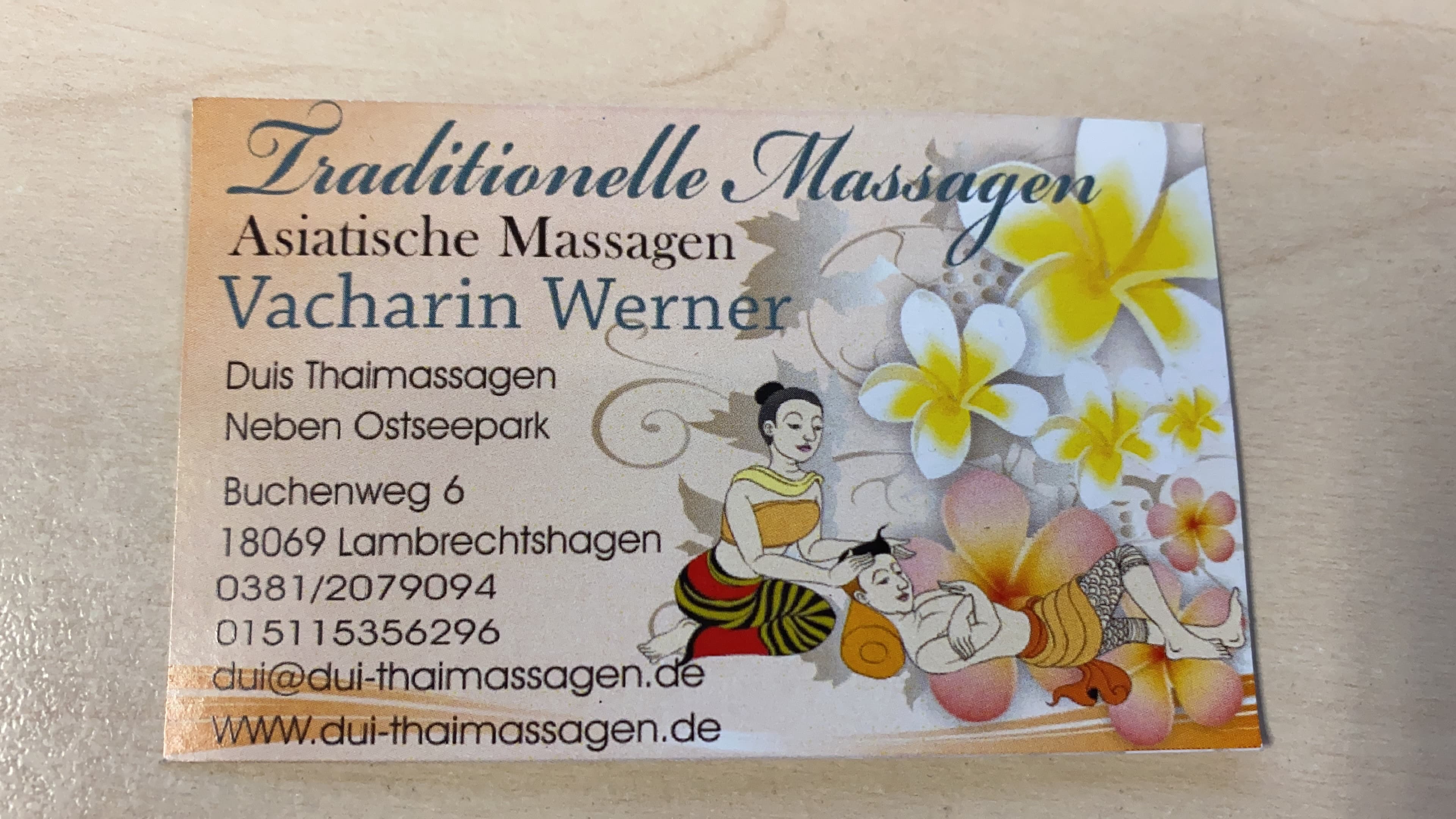 Dui Thai-Massage – Thai Massage in Rostock