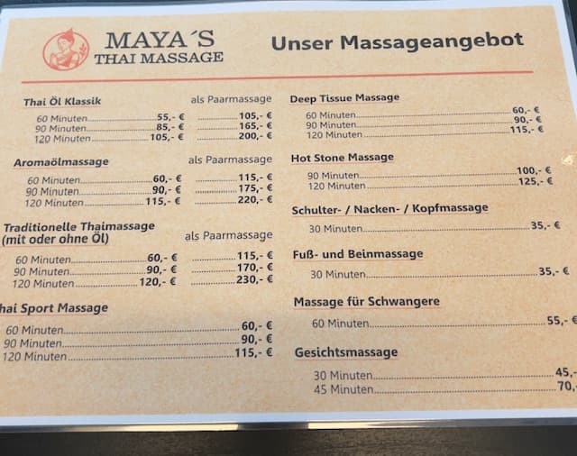 Foto 3 von Mayas Thaimassage