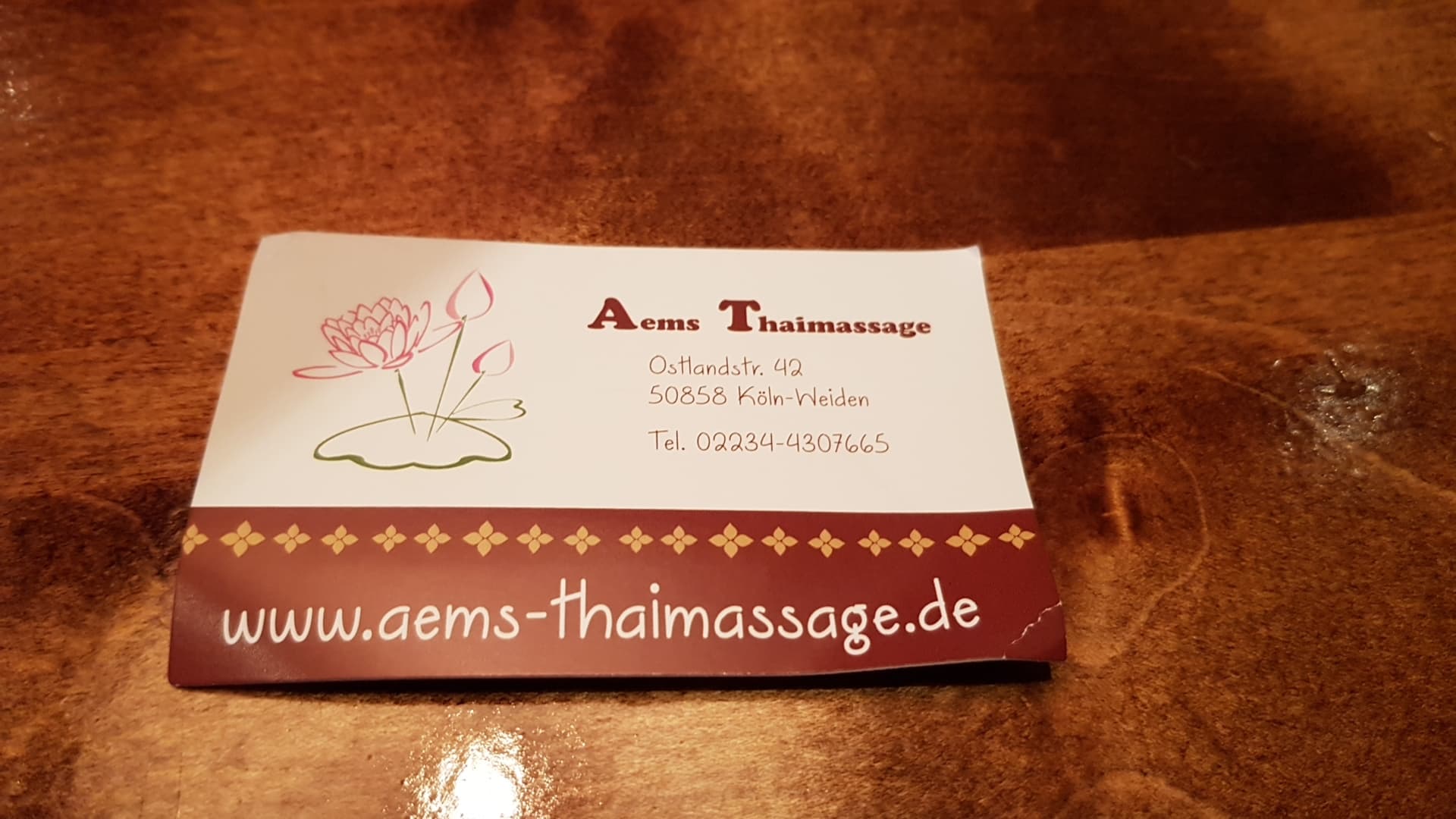 Aems Thaimassage – Thai Massage in Köln
