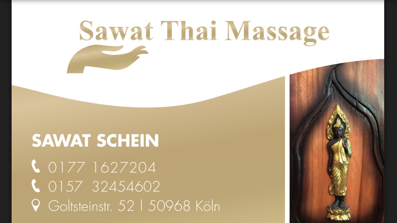 Foto 3 von Sawat-Thai Massage Köln 50968 Goltsteinstrasse 52