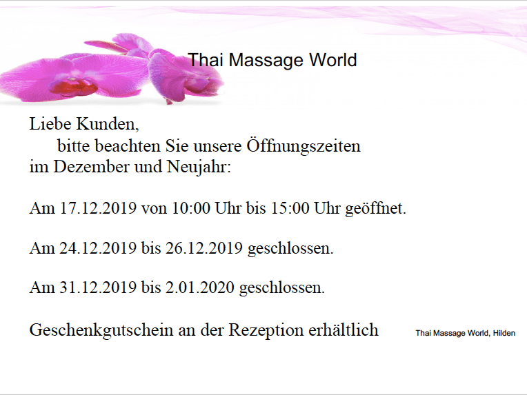 Foto 3 von Thai Massage World